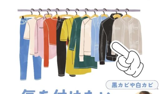 服に生えたカビを洗濯で落とす方法！黒カビや白カビの落とし方